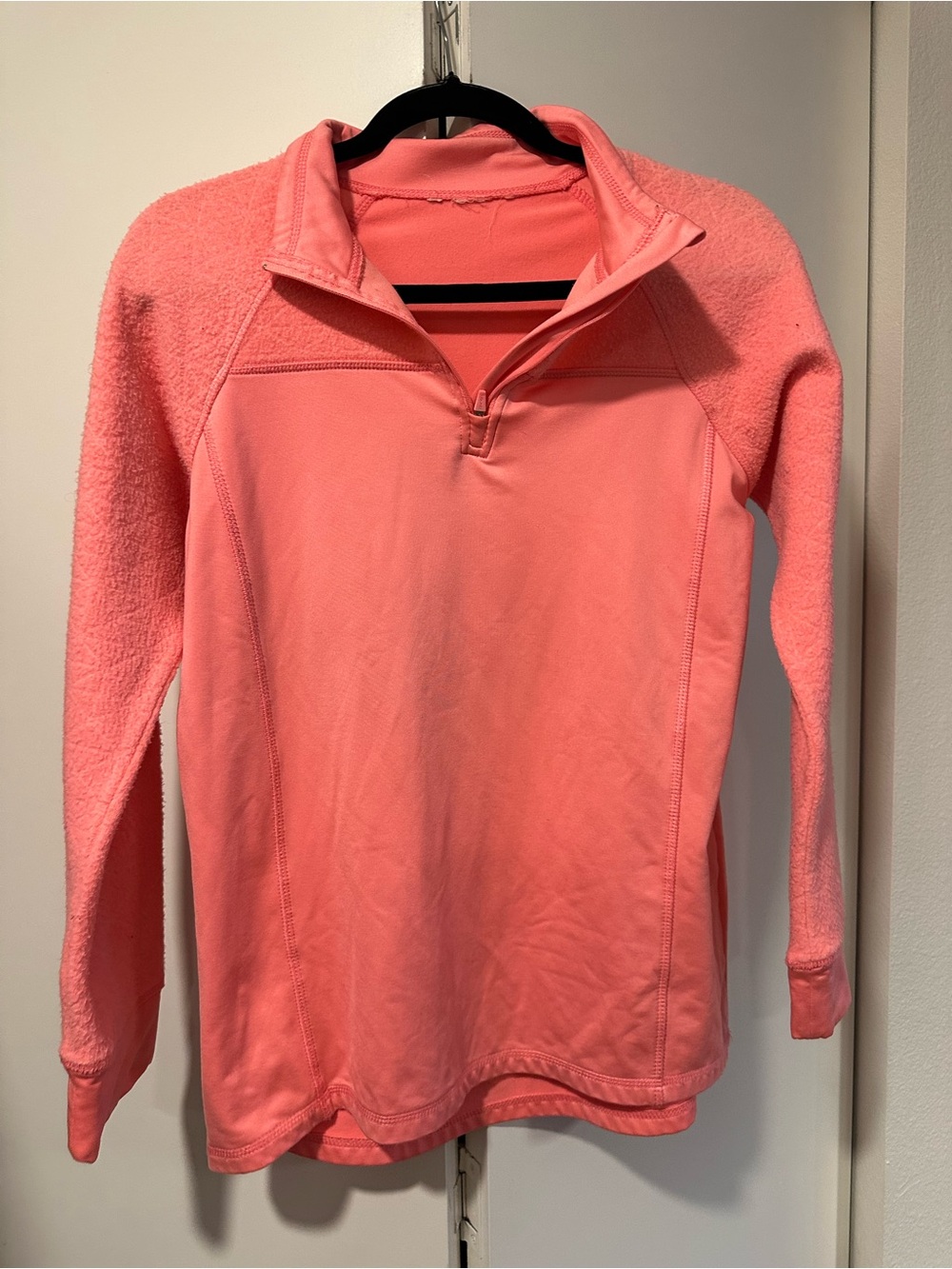 Jockey Medium Coral Half-Zip Women’s Top